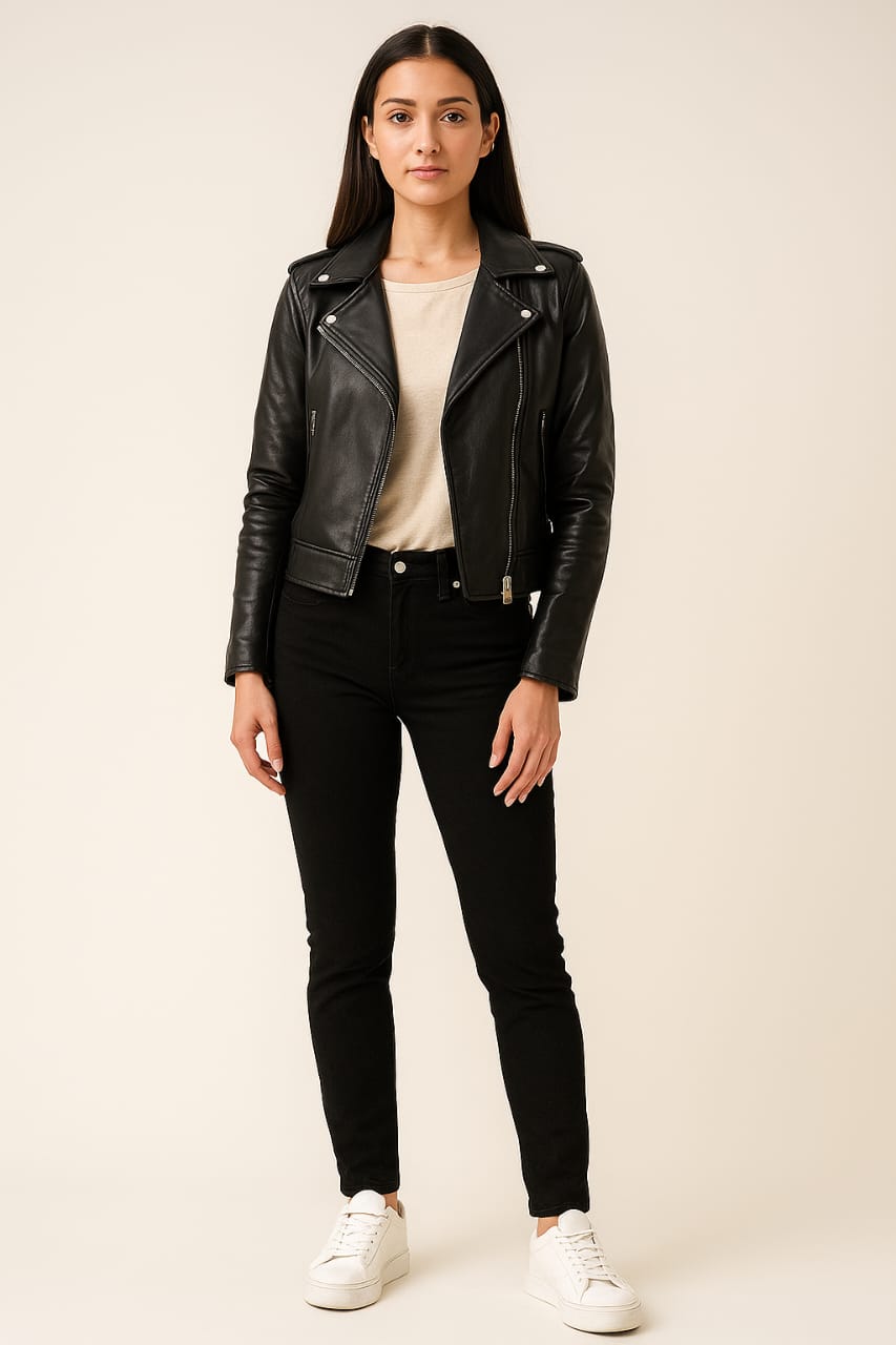 Women's Classic Black Denim Jeans