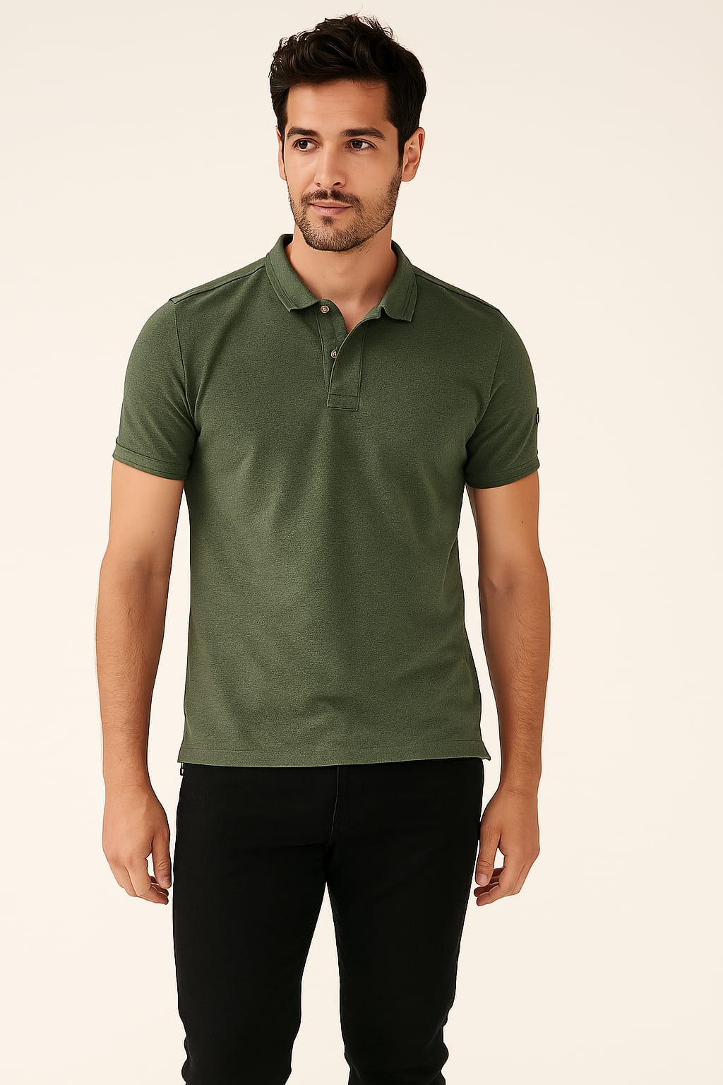 Classic Olive Green Polo Shirt