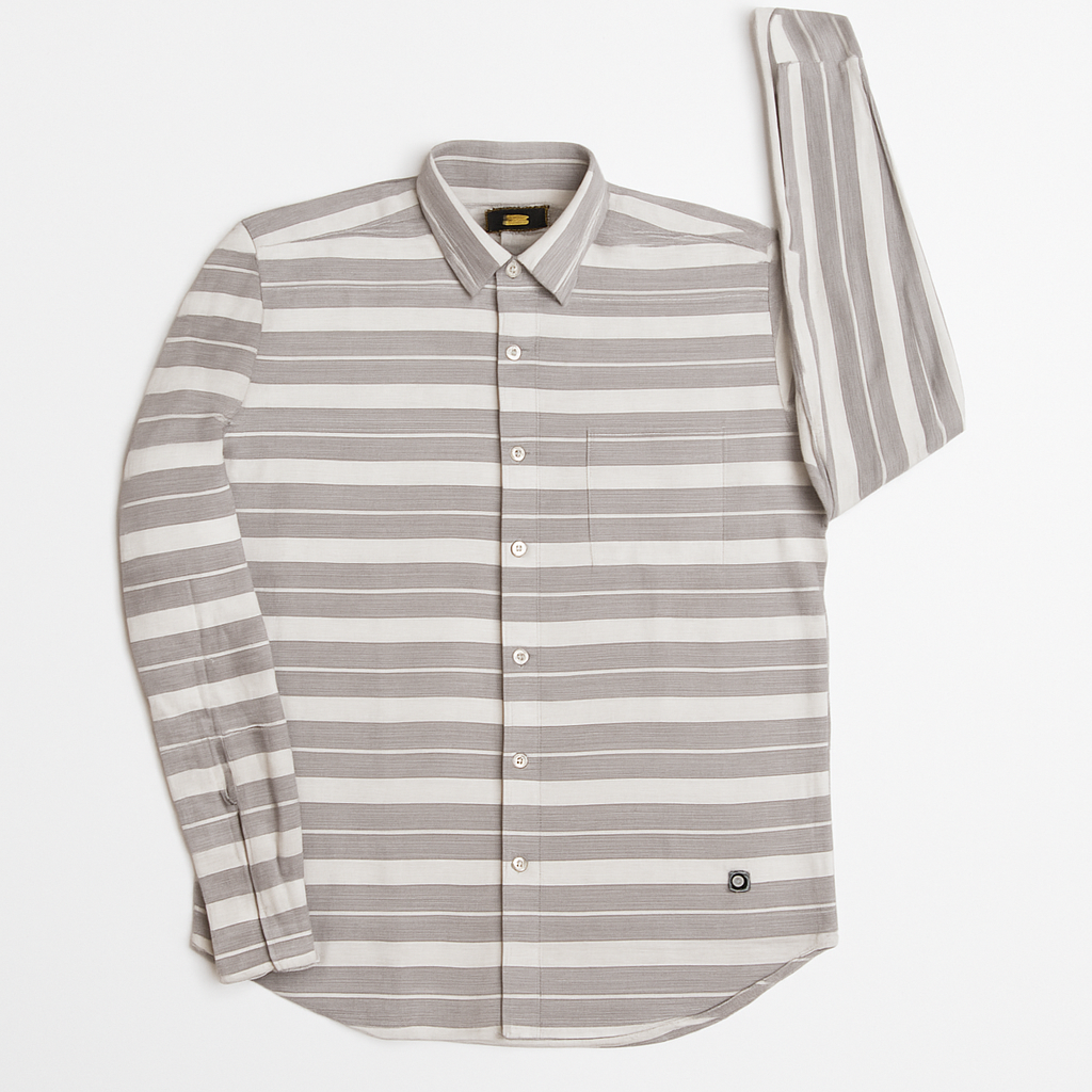 Metro Stripe Cotton Shirt