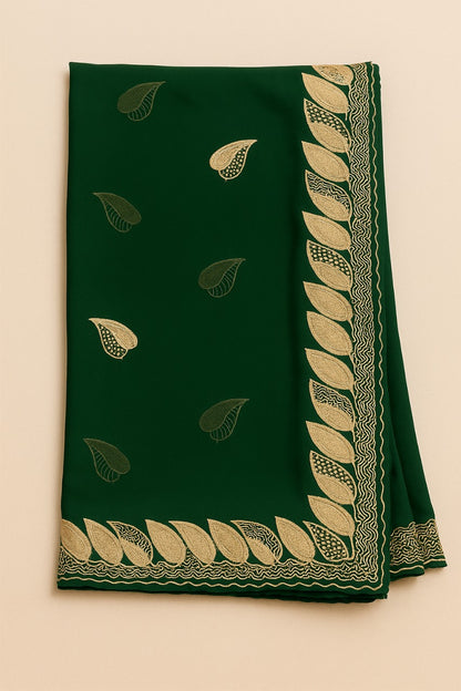 Women's Embroidery Saree