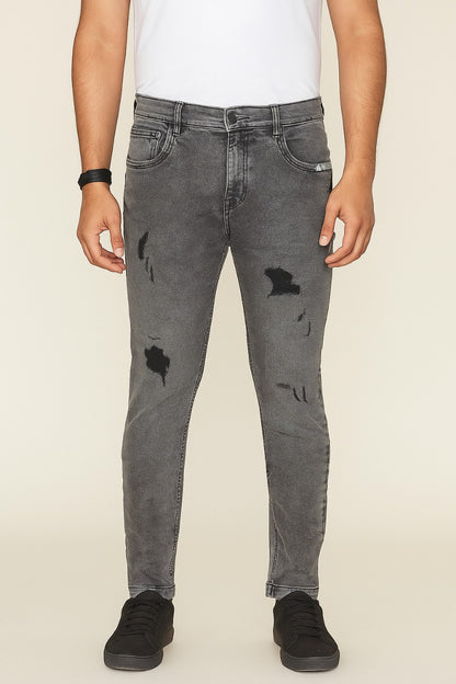 Rugged Street Style Cotton Jeans