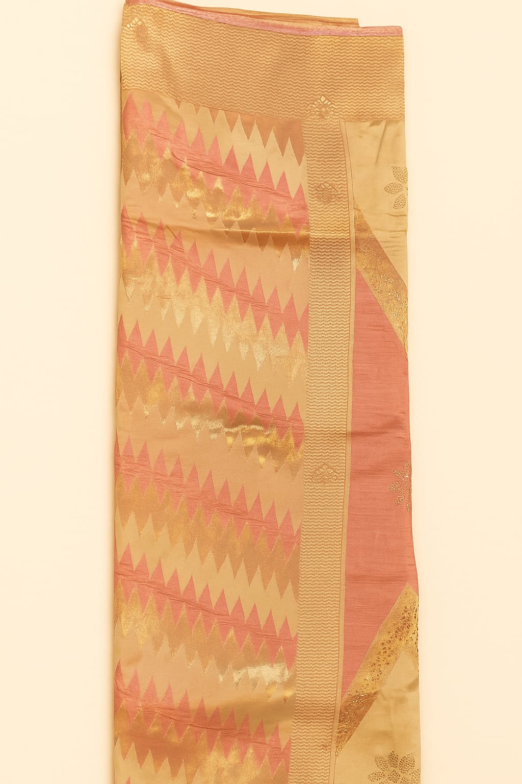 Radiant Golden Yellow Silk Saree with Elegant Embroidery
