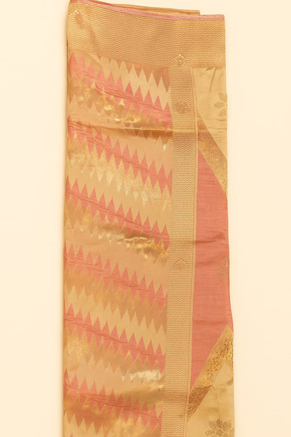 Radiant Golden Yellow Silk Saree with Elegant Embroidery