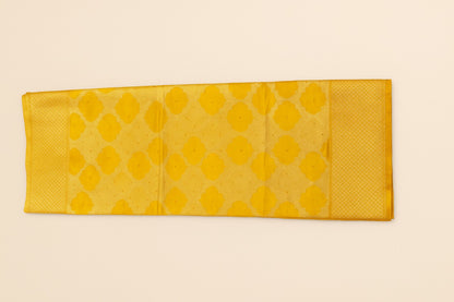 Radiant Yellow Silk Saree