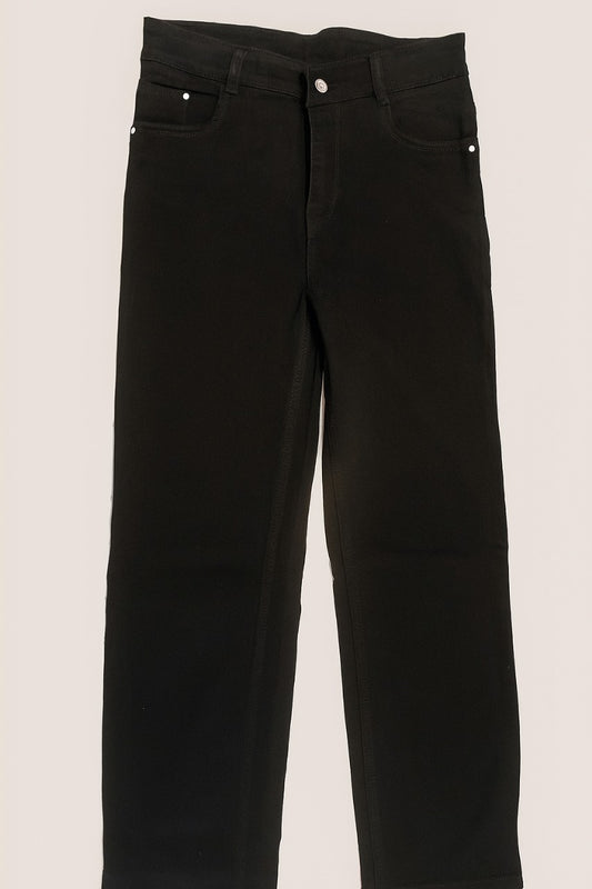 Women's Classic Black Denim Jeans