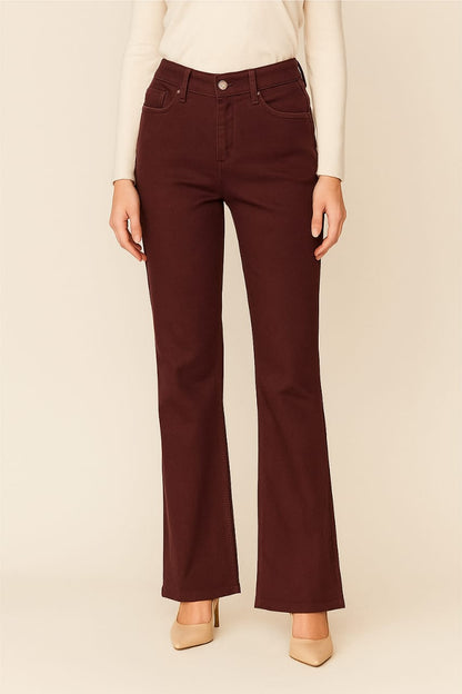 Women's Brown Denim Jeans