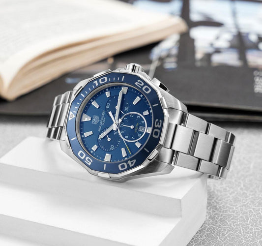 AQUARACER Men's 7A Premium Chronograph Watch – 44mm