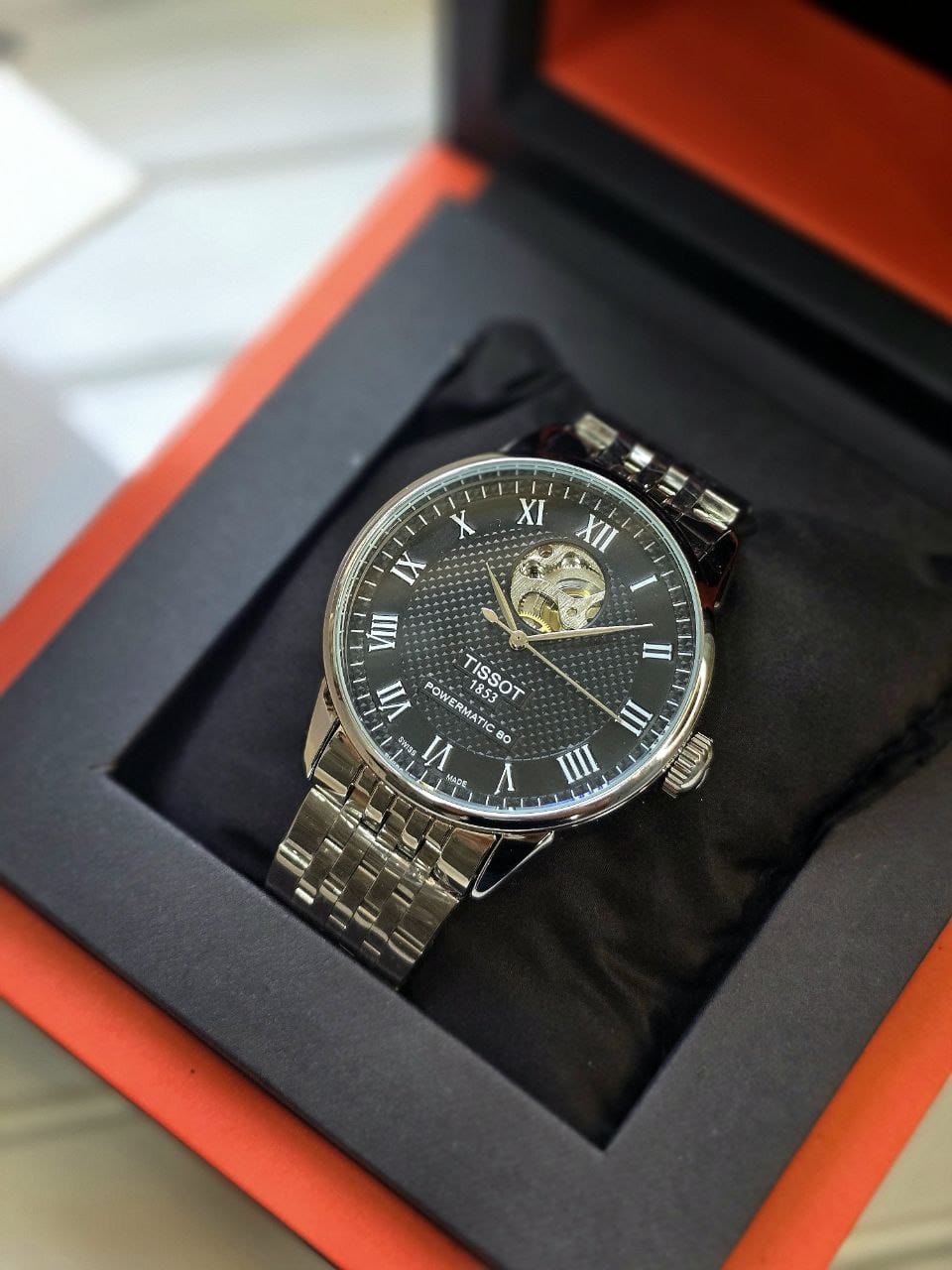 Tissot Powermatic 80 Skeleton Dial – Men's 7AA Premium Collection