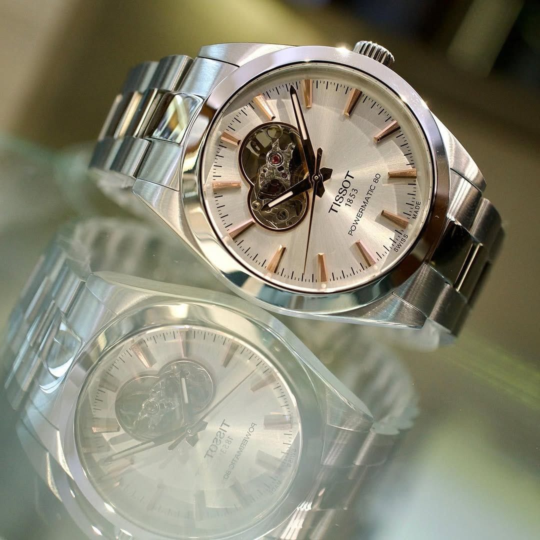 Tissot Men's 7AA Premium Collection Watch – Silver (43mm)