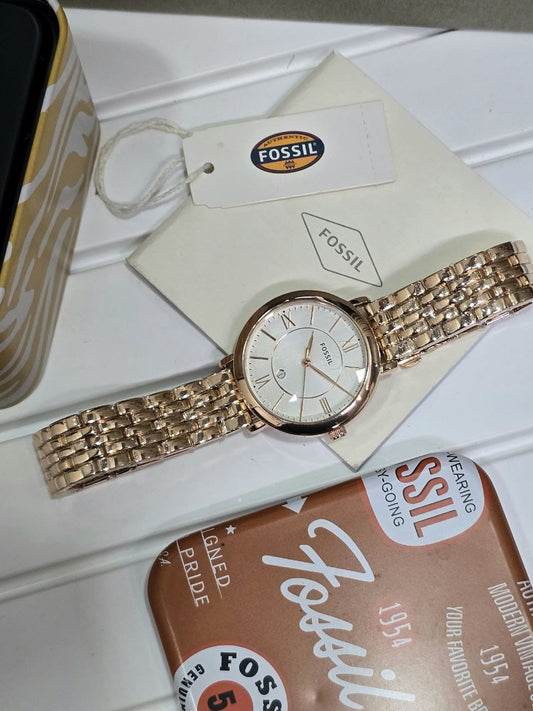 Fossil Women's 7AA Premium Collection Watch – Rose Gold (26mm)