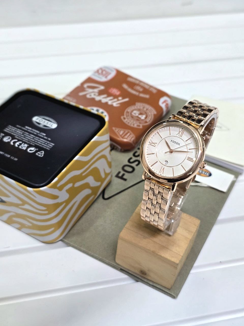 Fossil Women's 7AA Premium Collection Watch – Rose Gold (26mm)