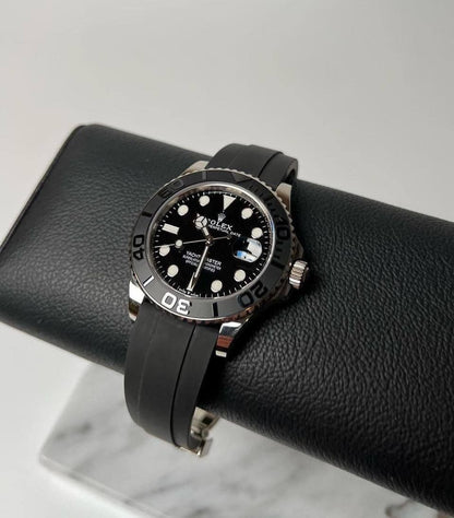 Rolex Yacht-Master Men’s Watch – 5A Premium Collection Bold Gold & Black Elegance | 40mm Dial