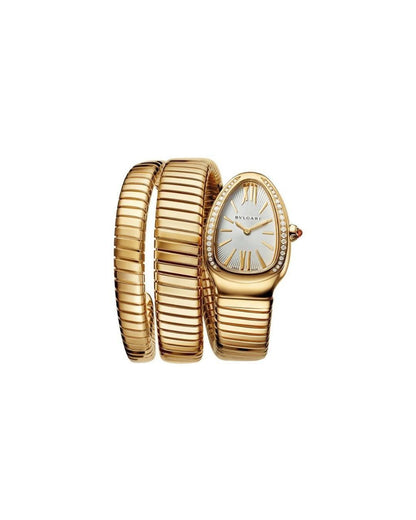 BVLGARI Serpenti Tubogas Women's Watch – Full Gold Edition (7AA Premium)