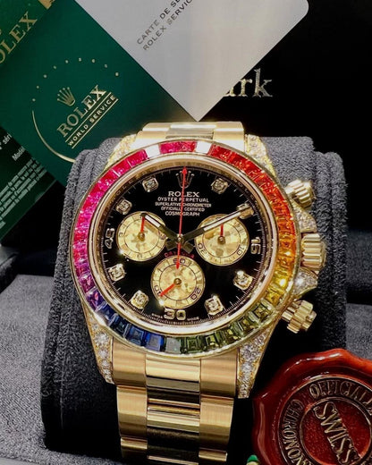 Rolex Cosmograph Daytona Rainbow – 7AA Premium Edition