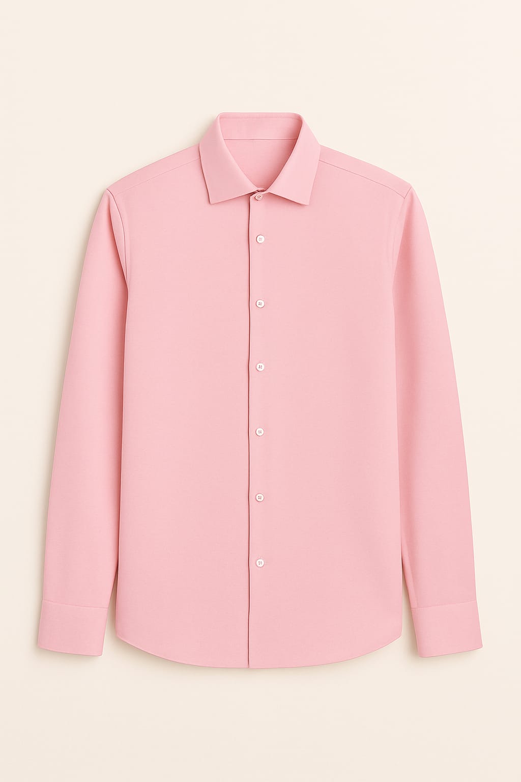 Blush Horizon – Premium Slim-Fit Shirt