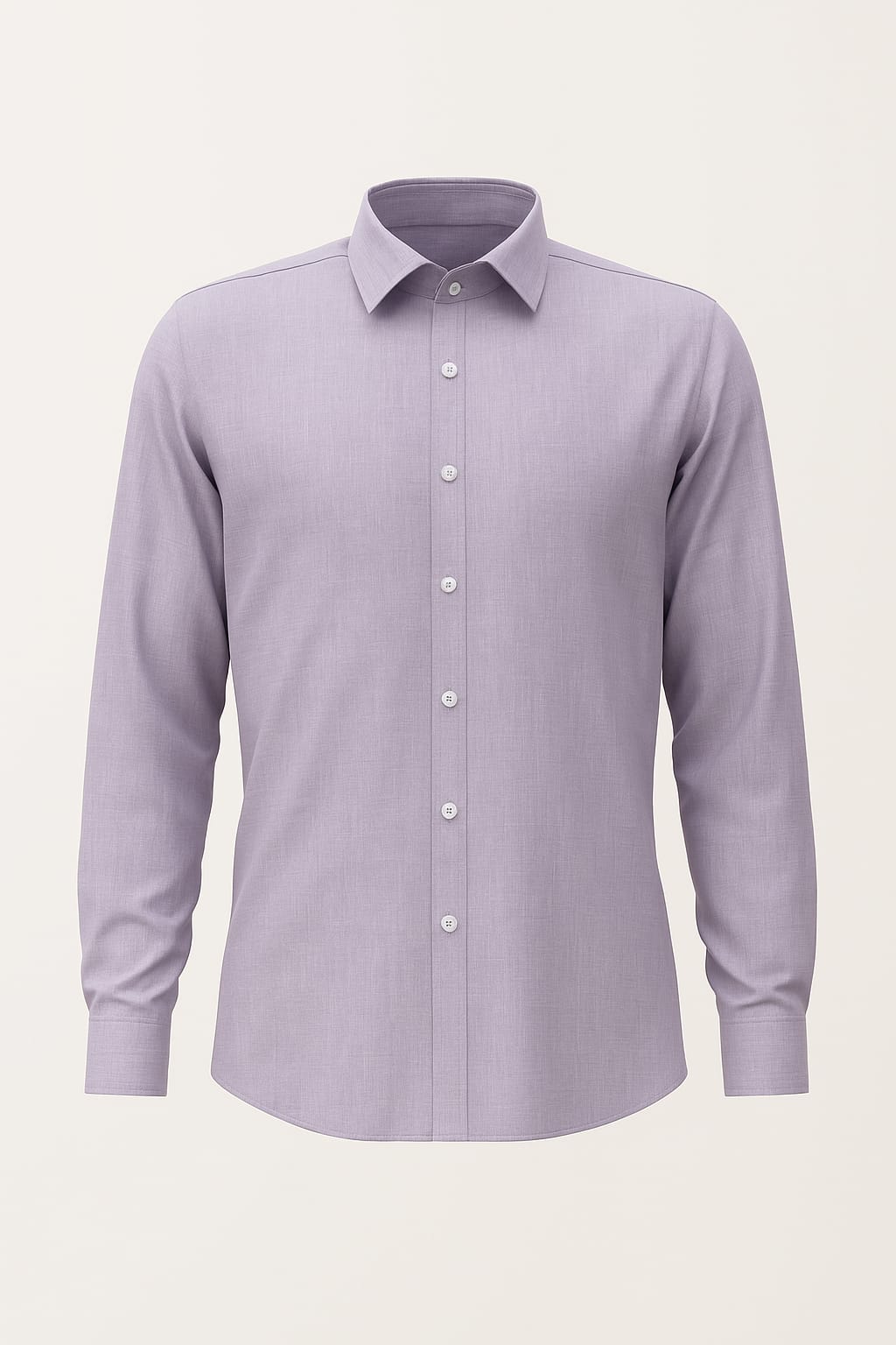 Men’s Light Pink Cotton Shirt – Classic & Refined
