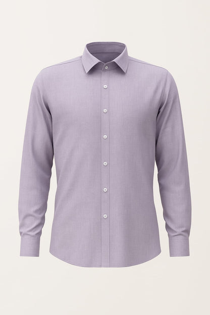 Men’s Light Pink Cotton Shirt – Classic & Refined