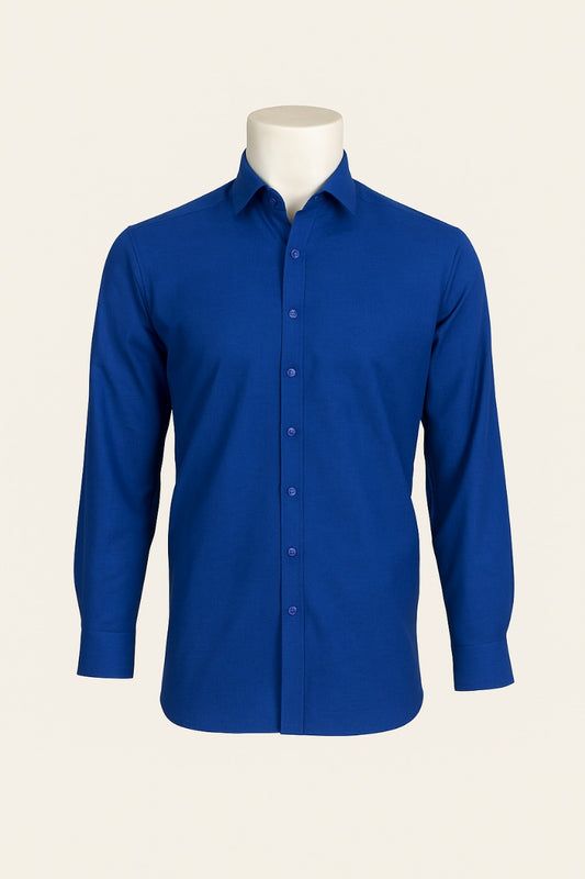 Royal Blue Classic Formal Shirt