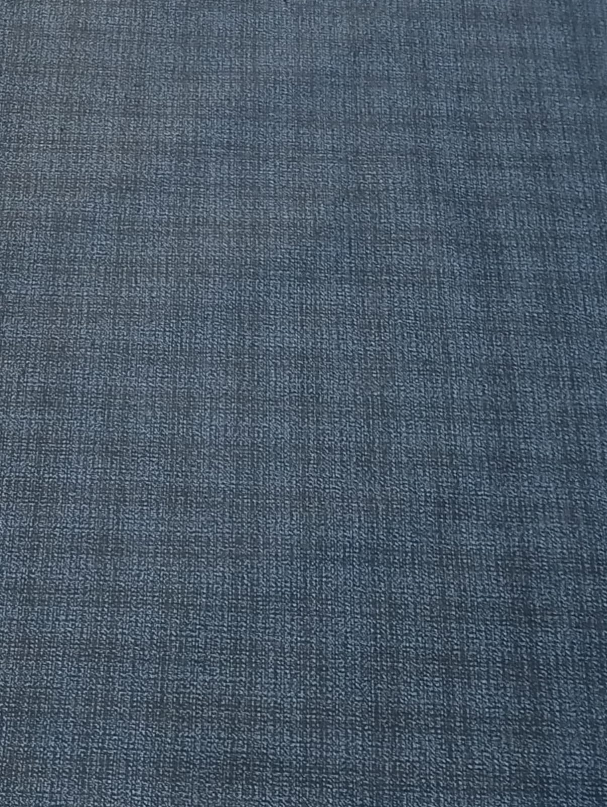 Navy Blue Textured Slim Fit Trouser