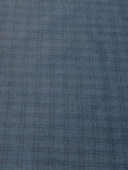 Navy Blue Textured Slim Fit Trouser