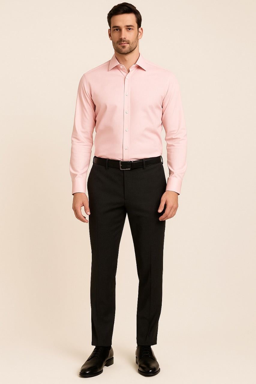 Men’s Beige Cotton Shirt