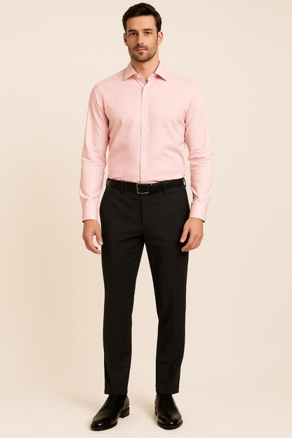 Men’s Beige Cotton Shirt